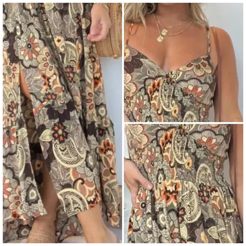 Vestido Maxi Boho Mandala