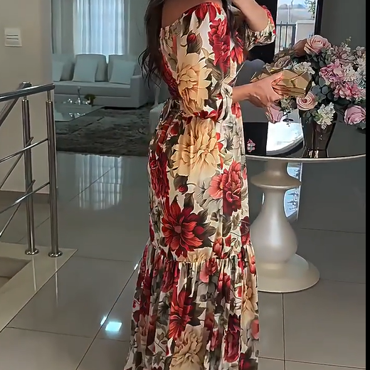 Maxi Vestido Floral Aydan