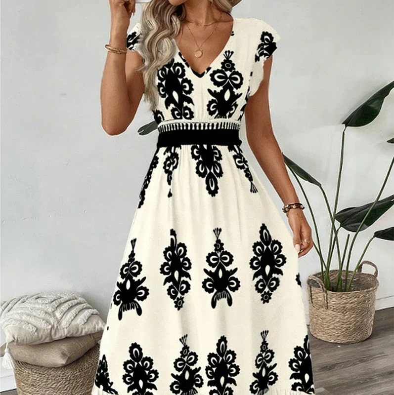 Vestido Maxi Étnico Mandala