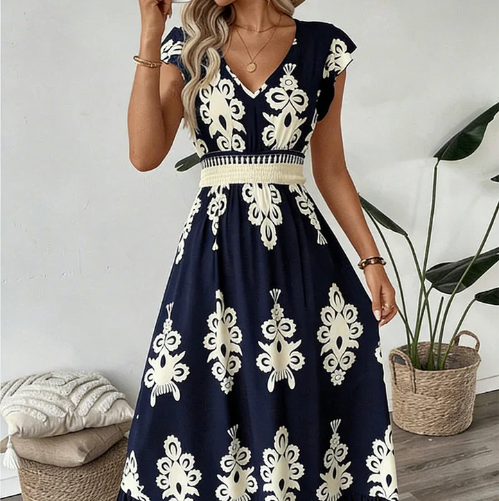 Vestido Maxi Étnico Mandala