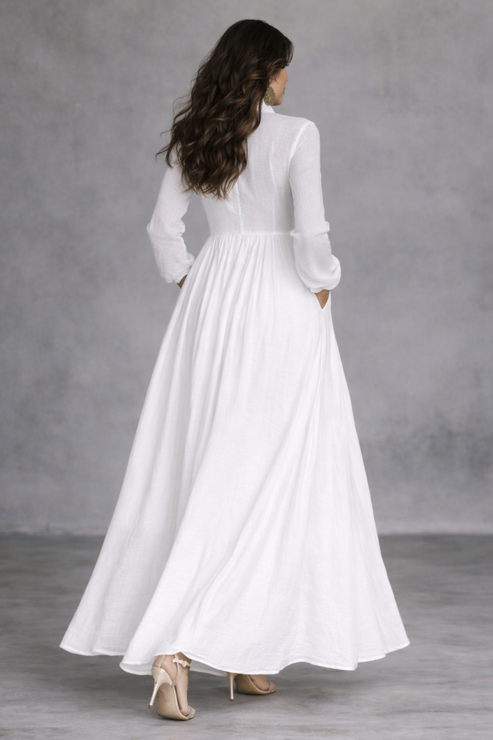 Maxi Vestido Sofisticado Romina