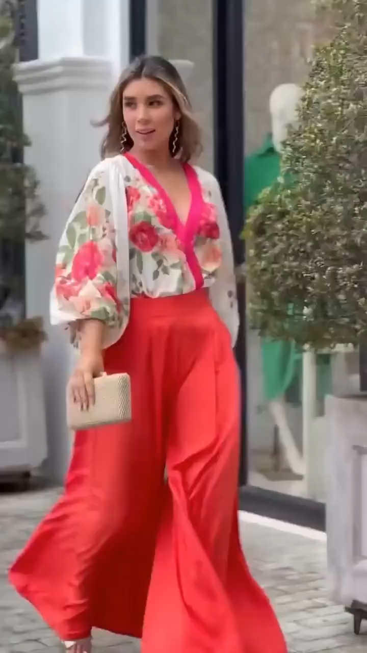 Conjunto Gala de Amapolas