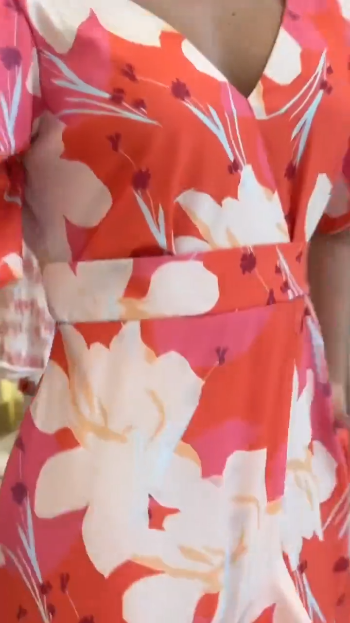 Vestido "Aurora de Coral"