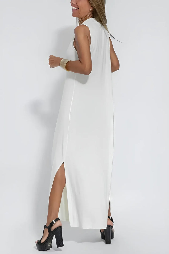 Vestido largo elegante + cárdigan a juego DE REGALO - TU ESENCIA